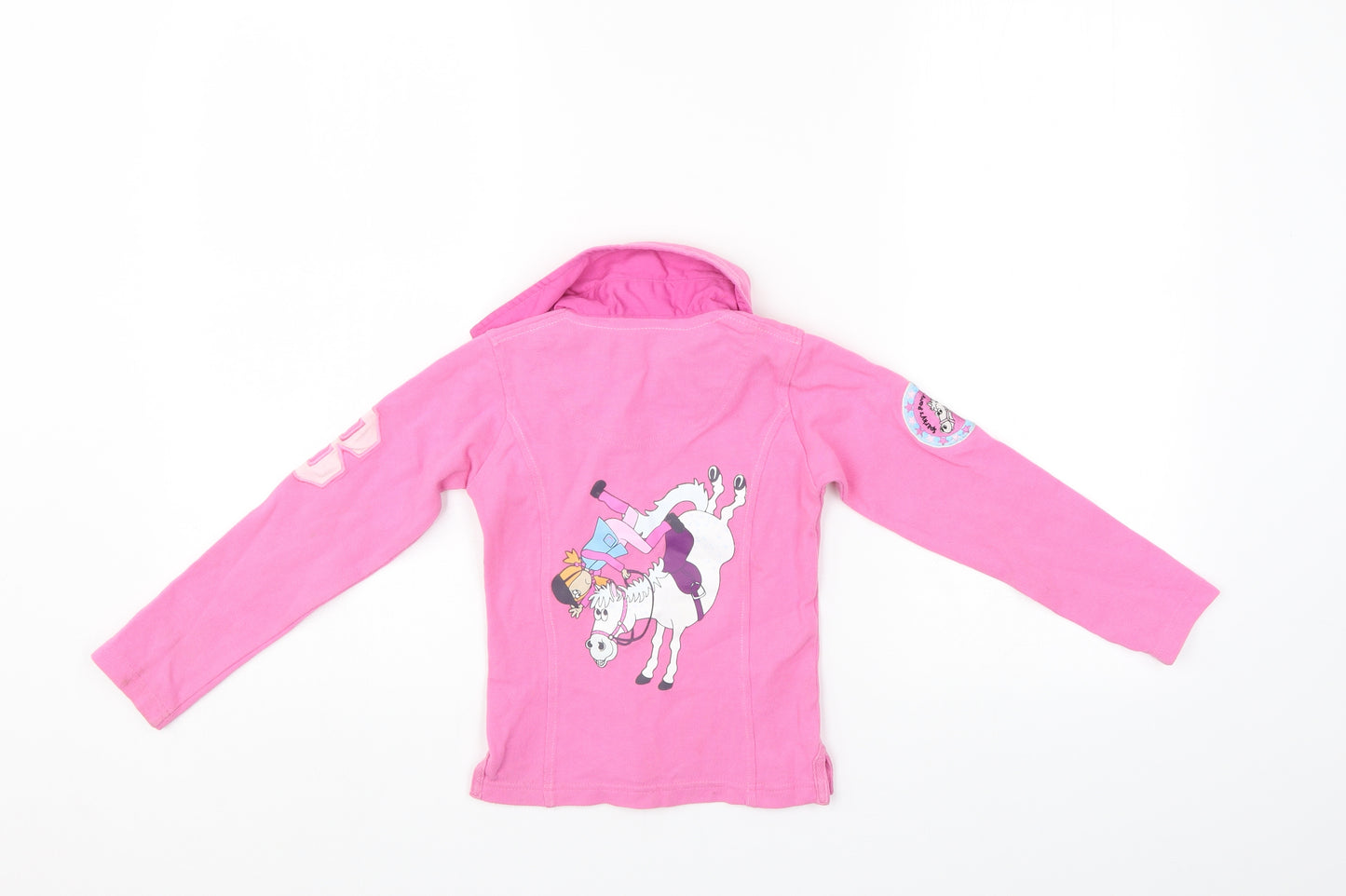 Sparkys Pony World Girls Pink   Basic Polo Size 5-6 Years