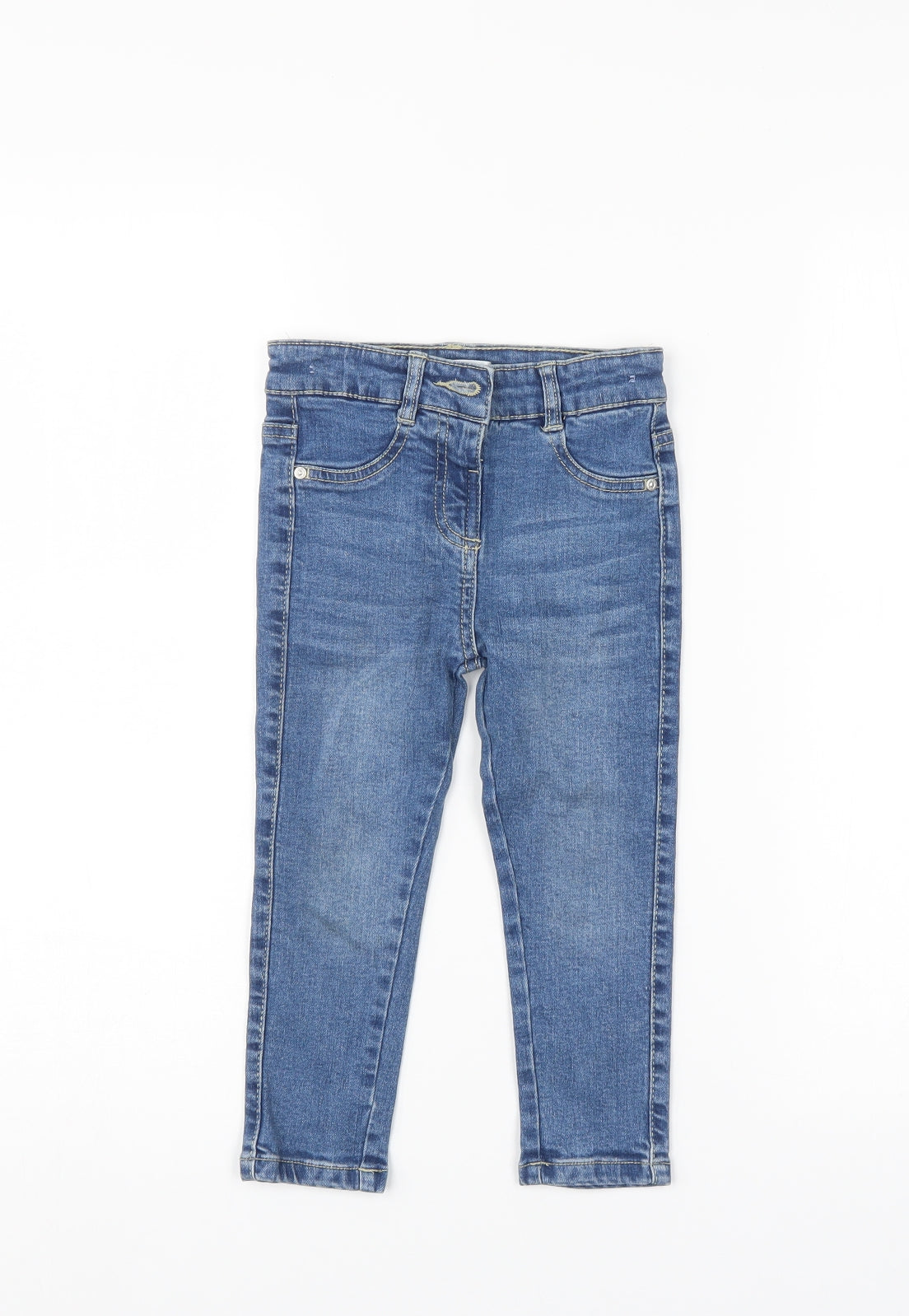 M&Co Boys Blue  Denim Straight Jeans Size 2-3 Years