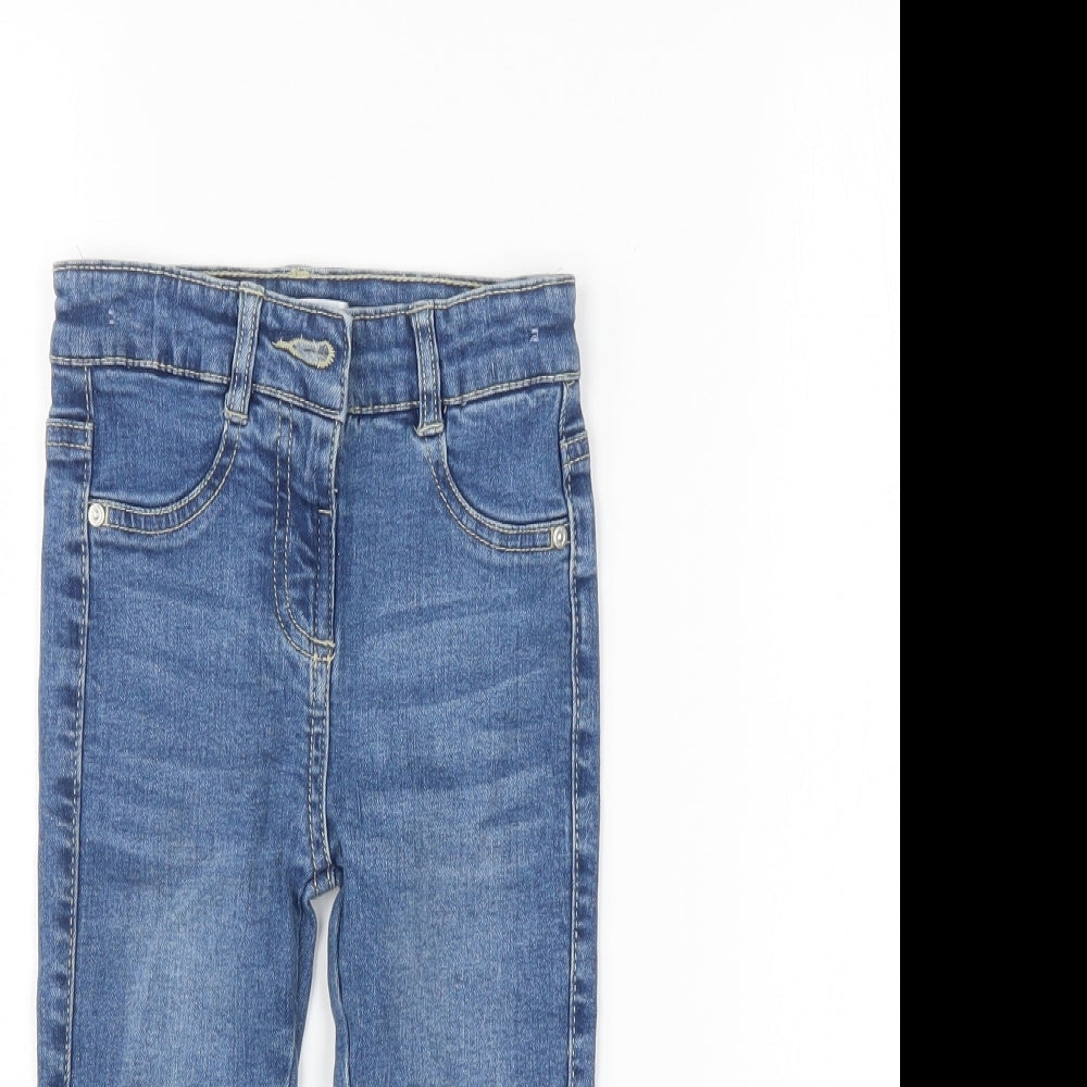 M&Co Boys Blue  Denim Straight Jeans Size 2-3 Years