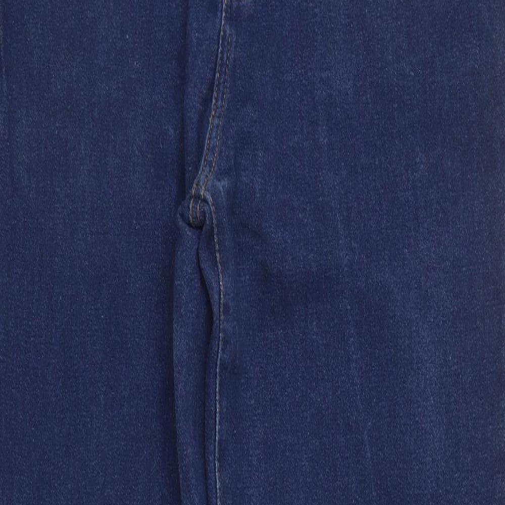 Union Blues Mens Blue  Denim Straight Jeans Size 32 L33 in