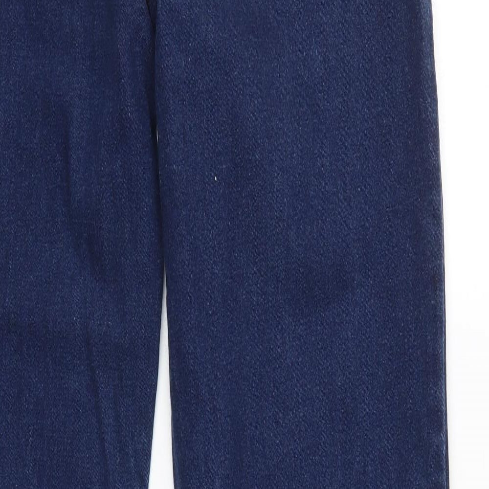 Union Blues Mens Blue  Denim Straight Jeans Size 32 L33 in