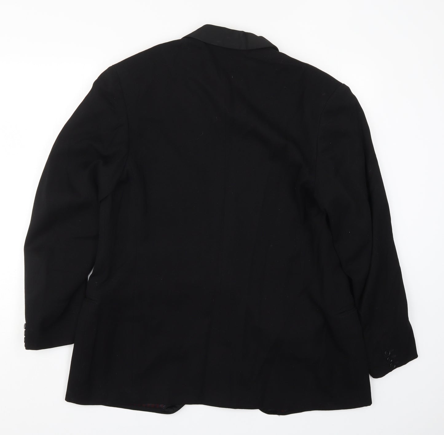 Burleigh Mens Black   Jacket Suit Jacket Size 38