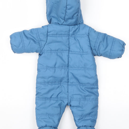 Inextenso Boys Blue   Basic Coat Coat Size 6-9 Months
