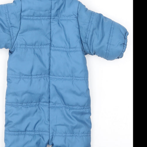 Inextenso Boys Blue   Basic Coat Coat Size 6-9 Months