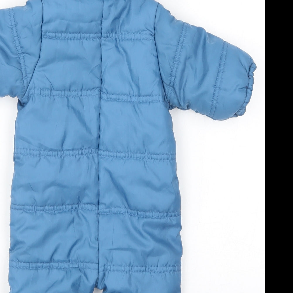 Inextenso Boys Blue   Basic Coat Coat Size 6-9 Months