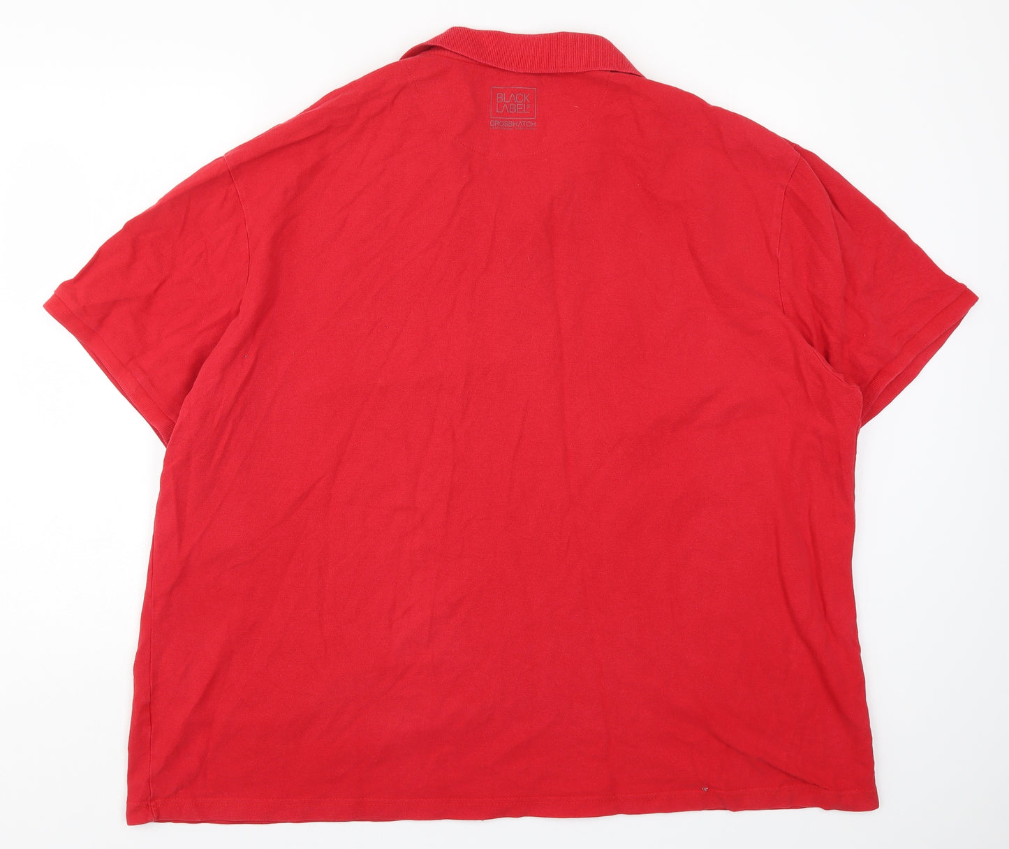 Crosshatch Mens Red    Polo Size 3XL