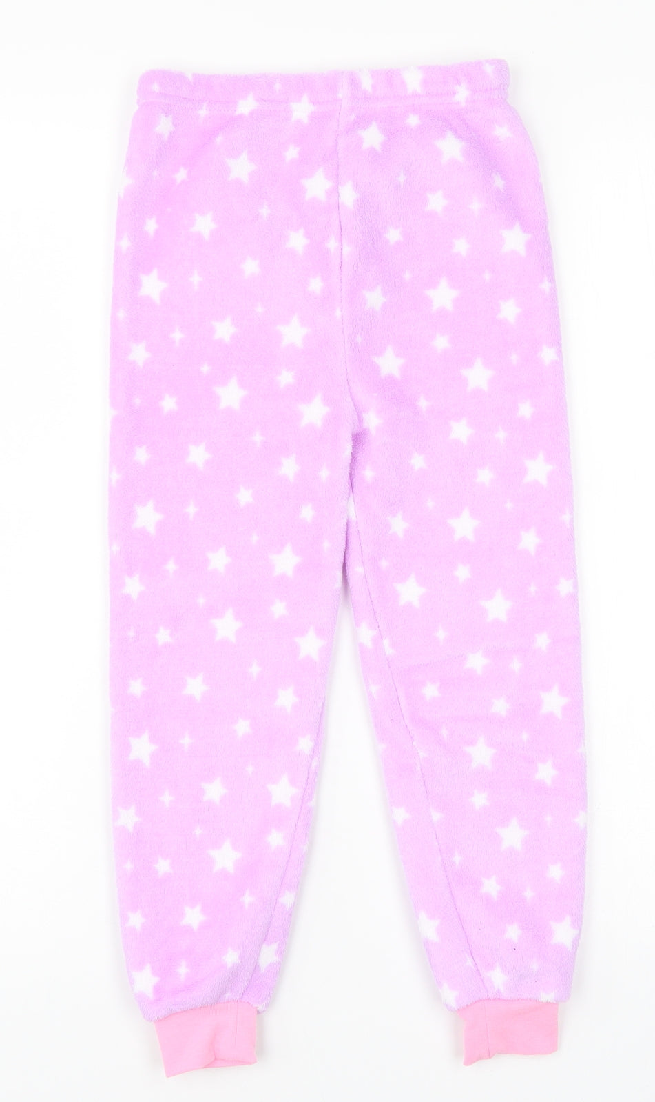Primark Girls Pink Geometric  Sweatpants Trousers Size 5-6 Years - Stars LOL Surprise