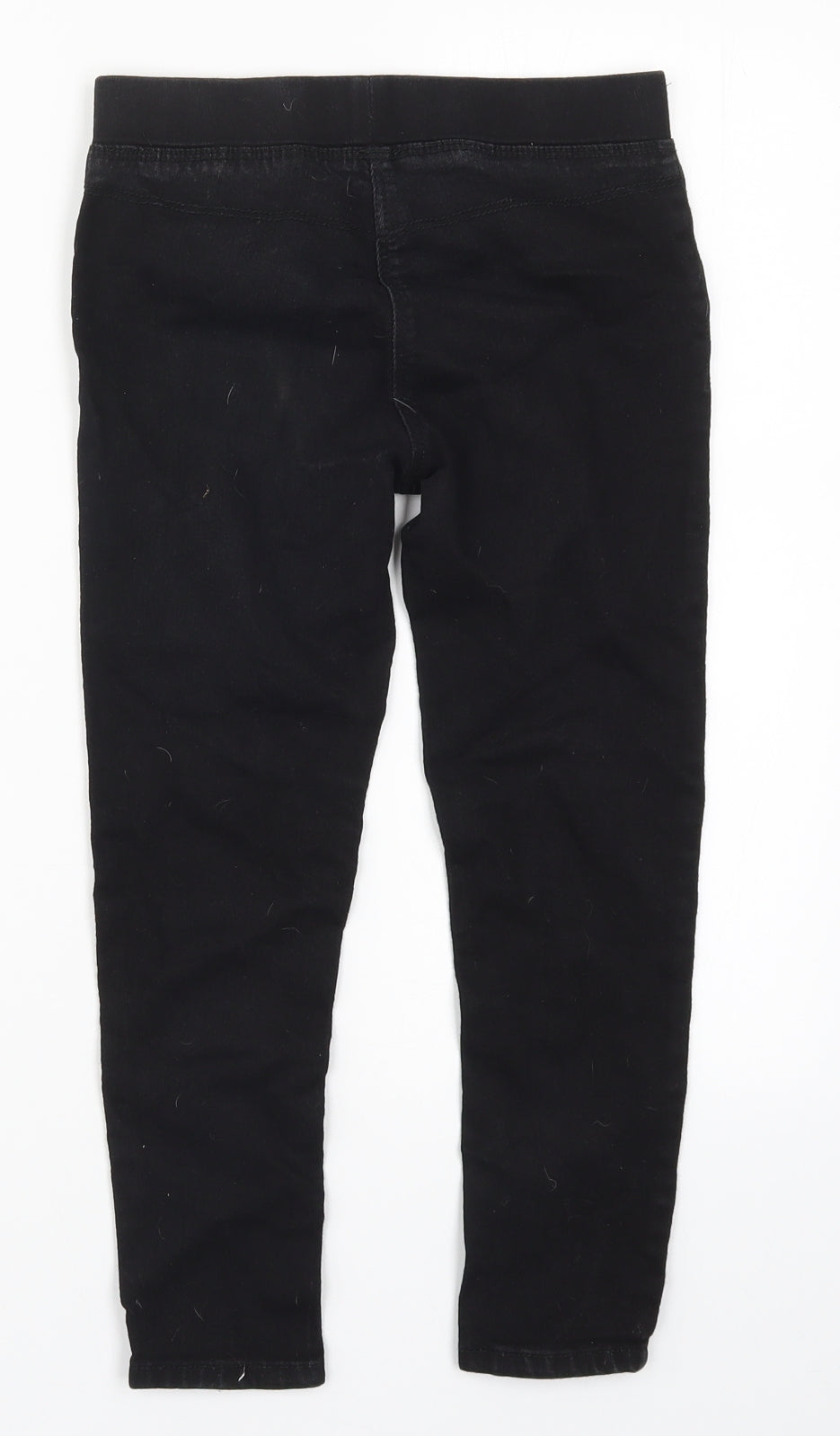 George Girls Black  Denim Jegging Jeans Size 7-8 Years