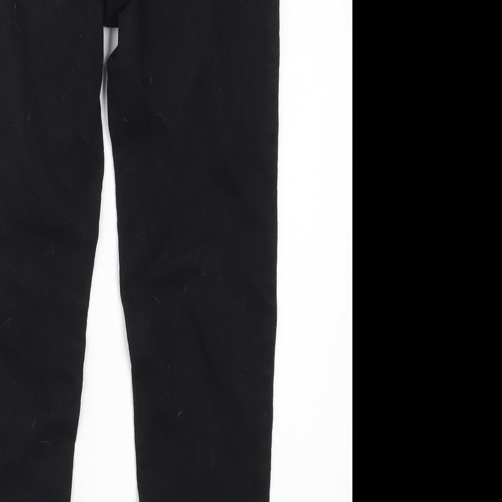 George Girls Black  Denim Jegging Jeans Size 7-8 Years