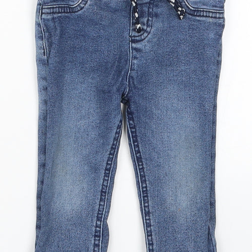 Denim Co Baby Blue  Denim Capri Jeans Size 9-12 Months