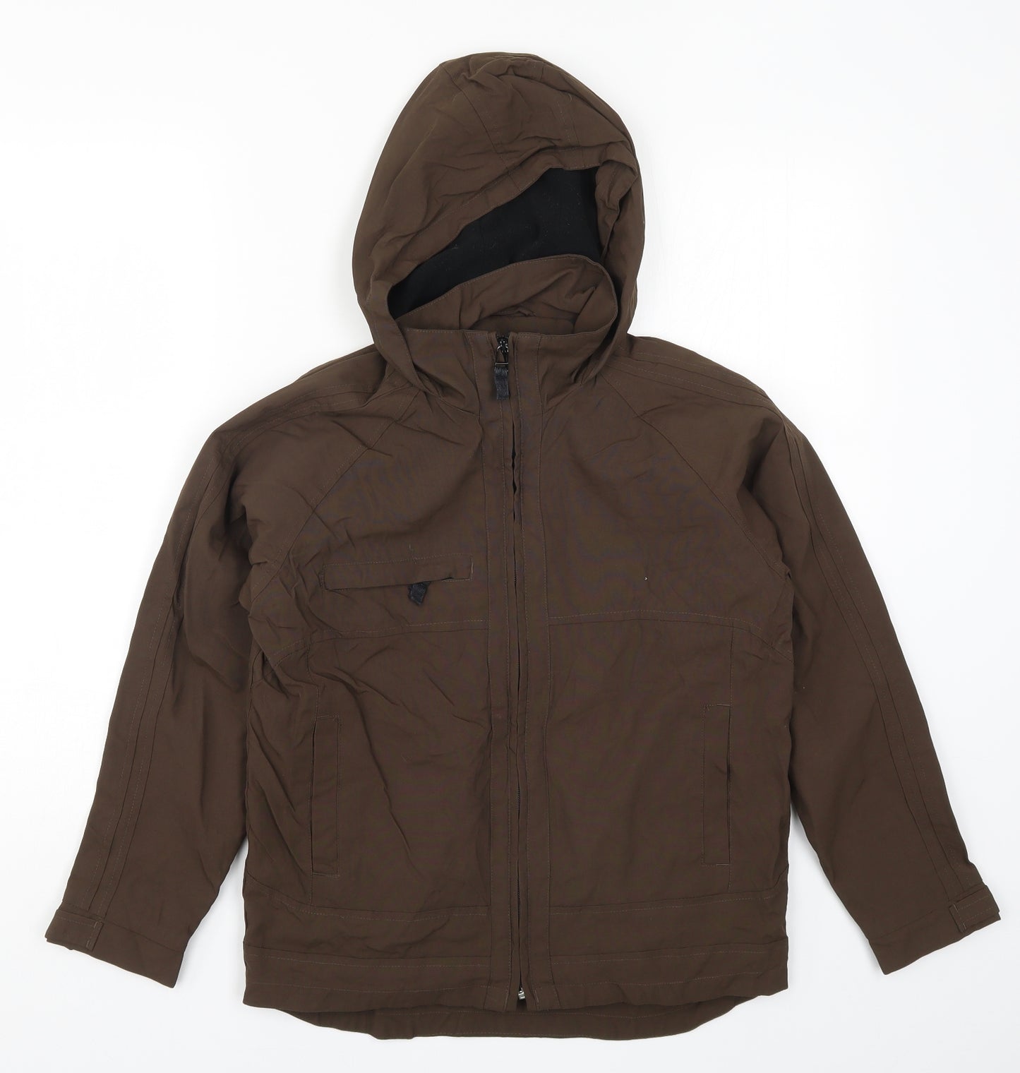Matalan Boys Brown   Basic Coat Coat Size 8-9 Years