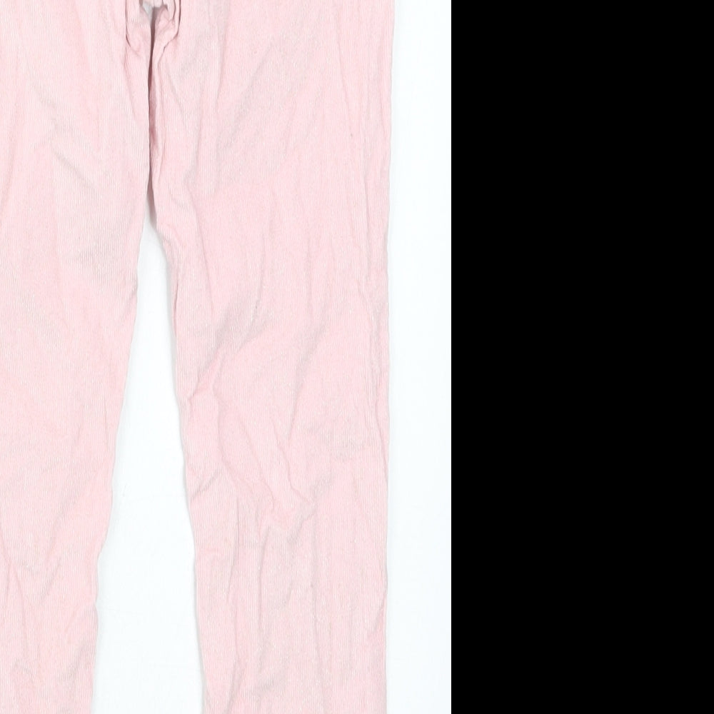 Denim Co Girls Pink   Capri Trousers Size 7-8 Years