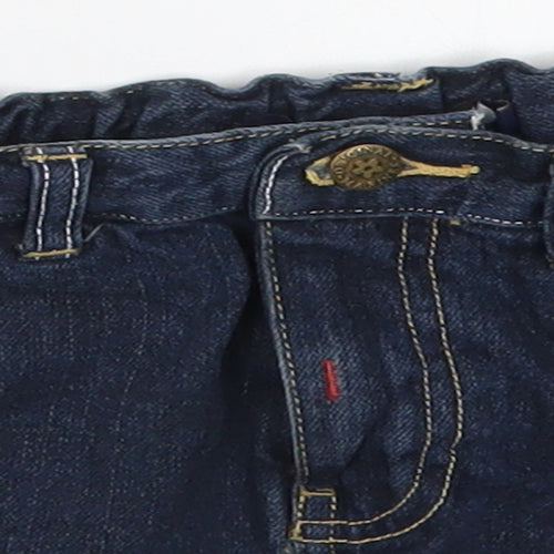 Original Marenesi Girls Blue  Denim A-Line Skirt Size 2 Years