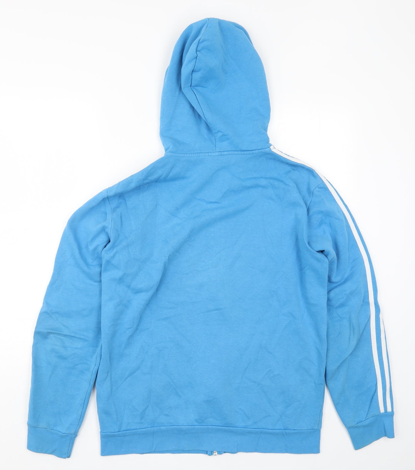 adidas Mens Blue   Full Zip Hoodie Size S
