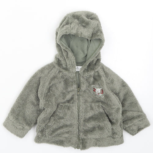 Early Days Boys Green   Jacket  Size 3-6 Months  - 203 Robot