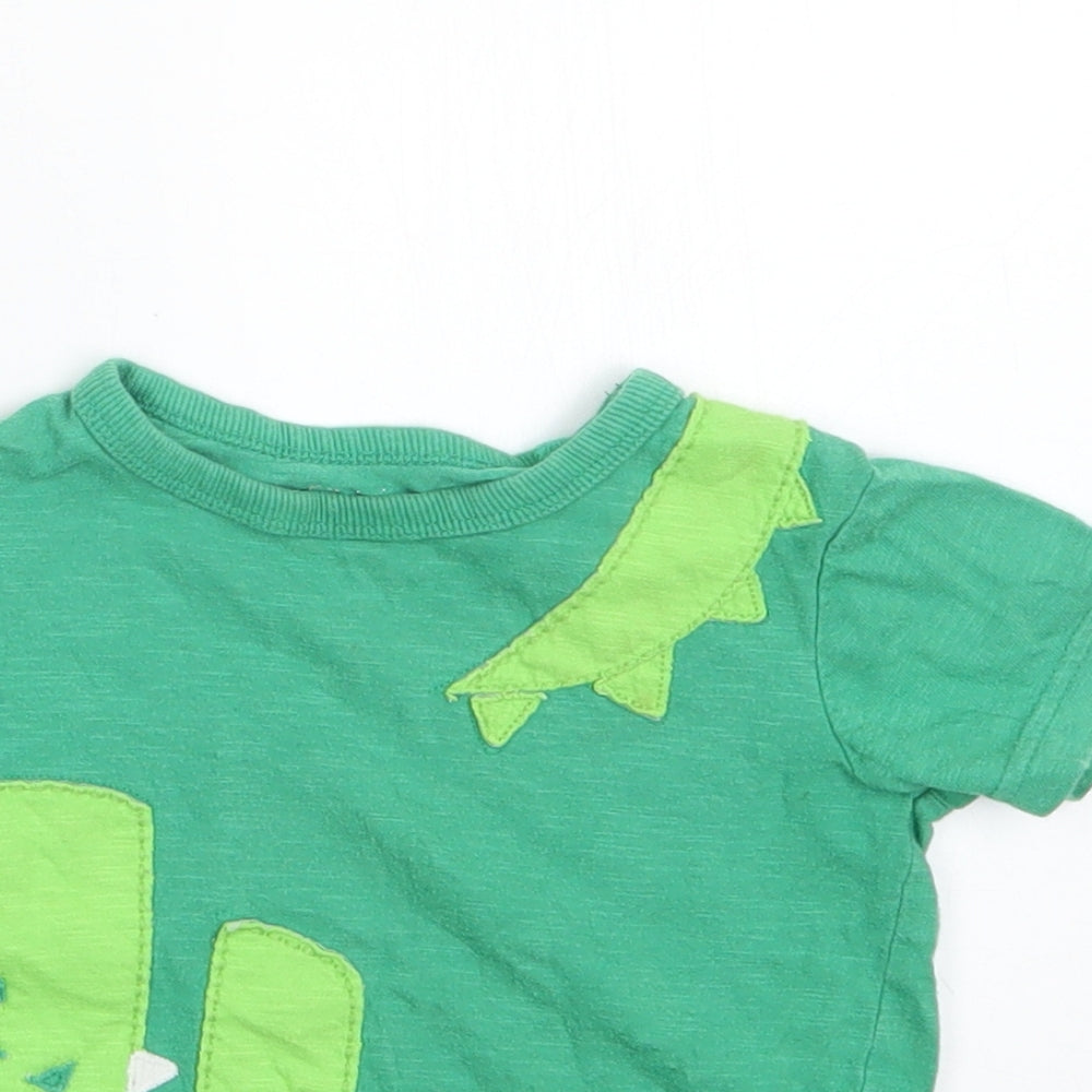 NEXT Boys Green   Basic T-Shirt Size 12-18 Months