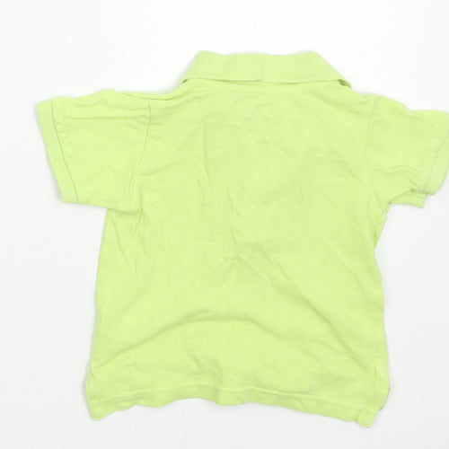 Earlydays Boys Green   Basic Polo Size 12-18 Months