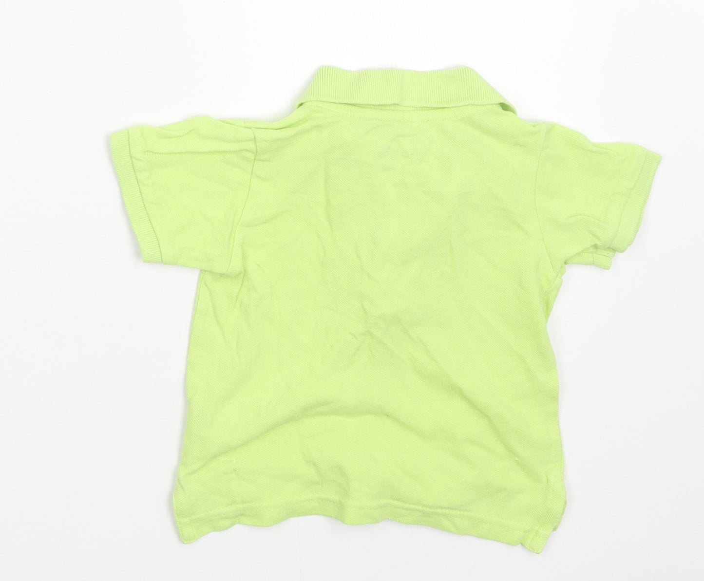 Earlydays Boys Green   Basic Polo Size 12-18 Months