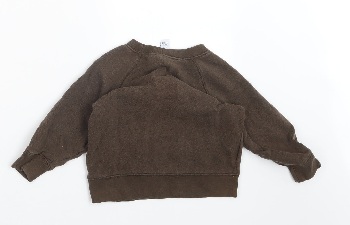 Gap Boys Brown   Pullover Jumper Size 3 Years