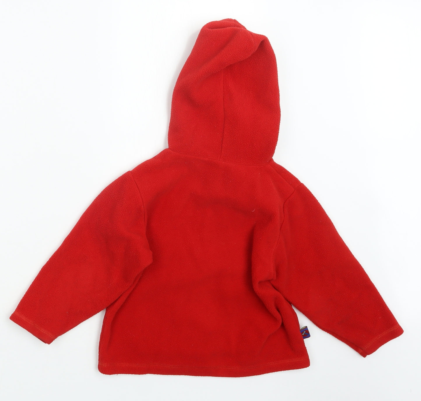 BHS Boys Red   Pullover Hoodie Size 2-3 Years  - Bob the Builder