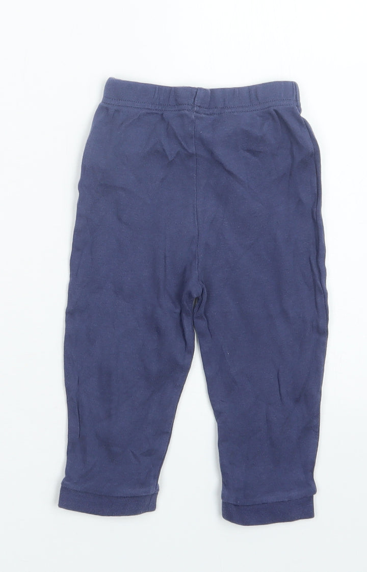 Nutmeg Boys Blue Capri Trousers Size 12-18 Months