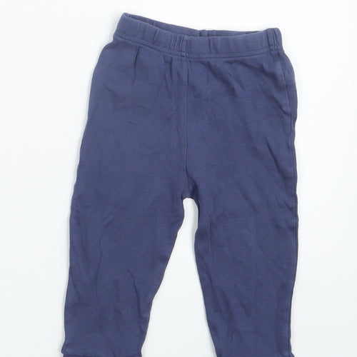 Nutmeg Boys Blue   Capri Trousers Size 12-18 Months