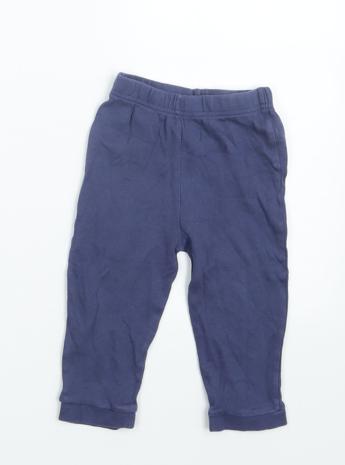 Nutmeg Boys Blue   Capri Trousers Size 12-18 Months
