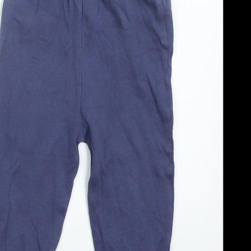 Nutmeg Boys Blue   Capri Trousers Size 12-18 Months
