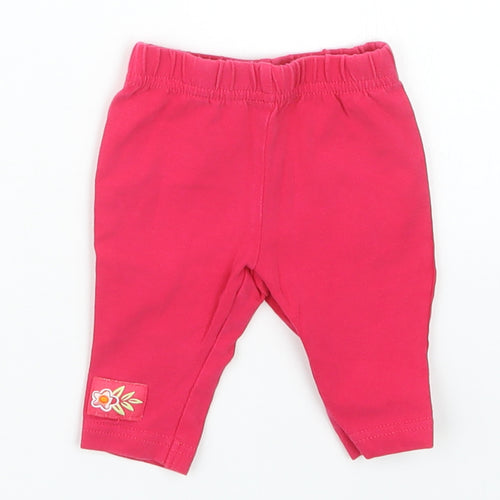 George Girls Pink   Capri Trousers Size Newborn