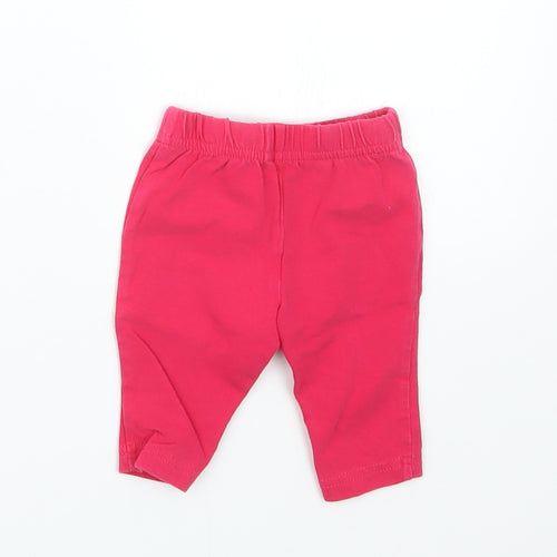 George Girls Pink   Capri Trousers Size Newborn
