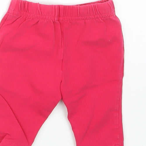 George Girls Pink   Capri Trousers Size Newborn