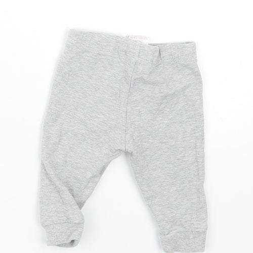 NEXT Girls Grey   Capri Trousers Size 0-3 Months