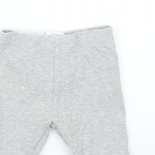 NEXT Girls Grey   Capri Trousers Size 0-3 Months