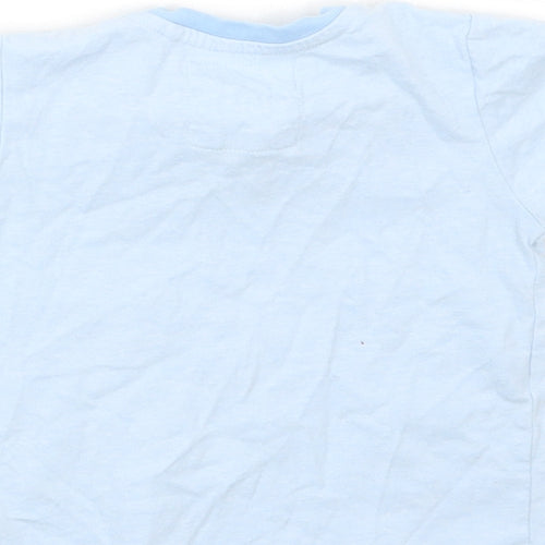 TU Boys Blue   Basic T-Shirt Size 9-12 Months