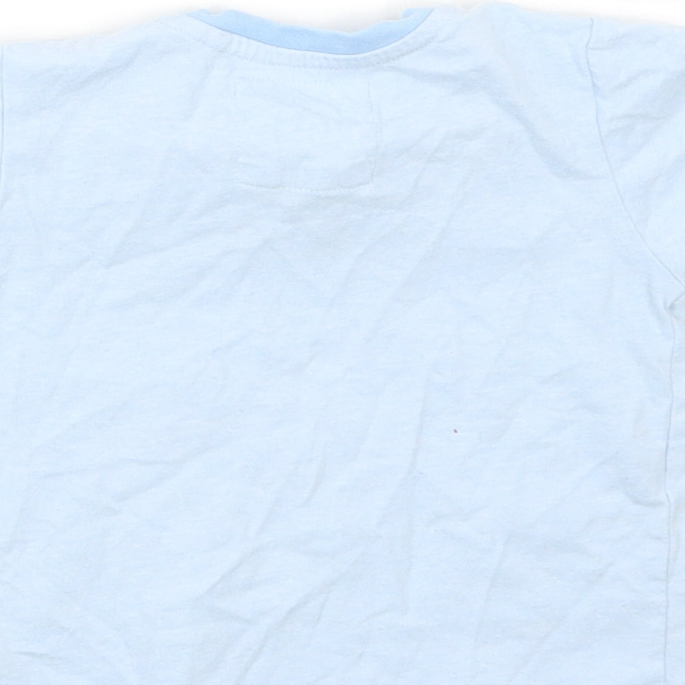 TU Boys Blue   Basic T-Shirt Size 9-12 Months