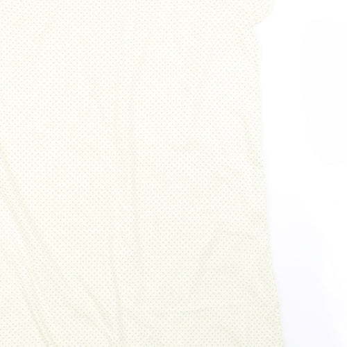Marks and Spencer Womens Ivory Polka Dot  Top One Piece Size 12