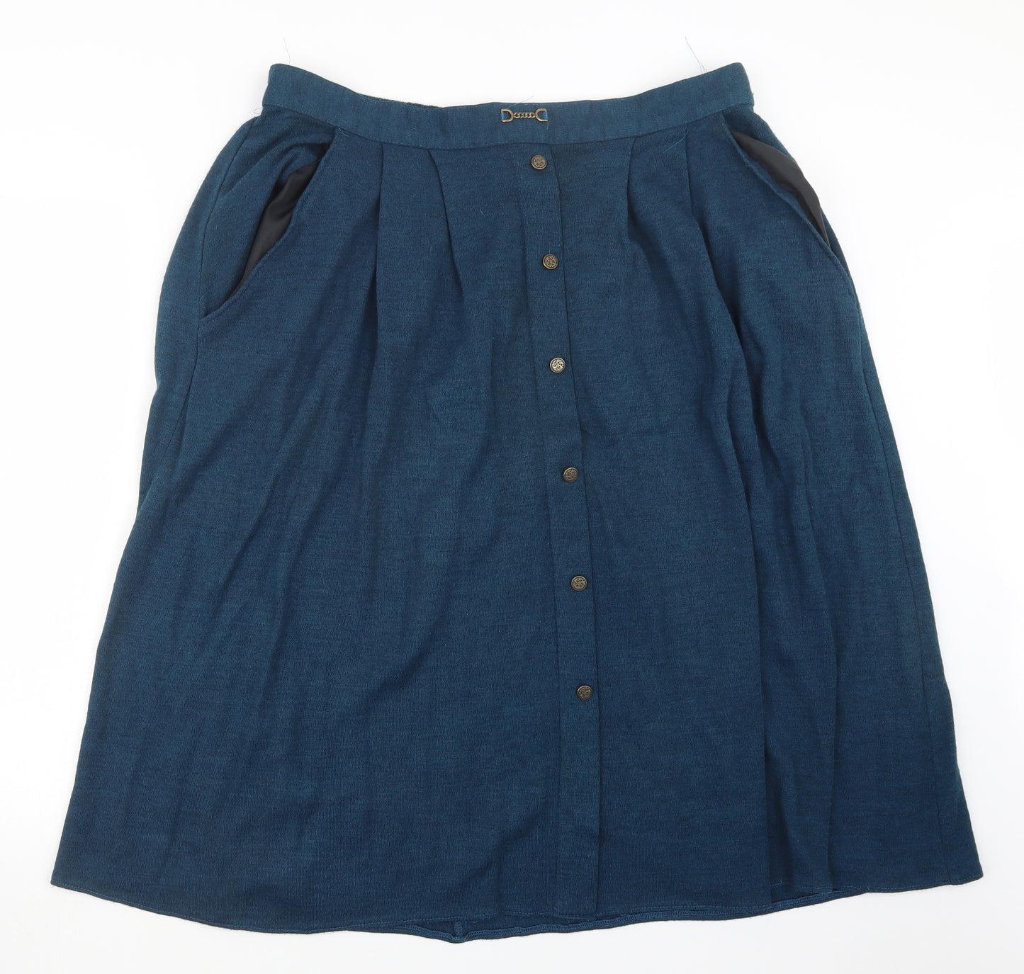 Preworn Womens Blue   A-Line Skirt Size 20
