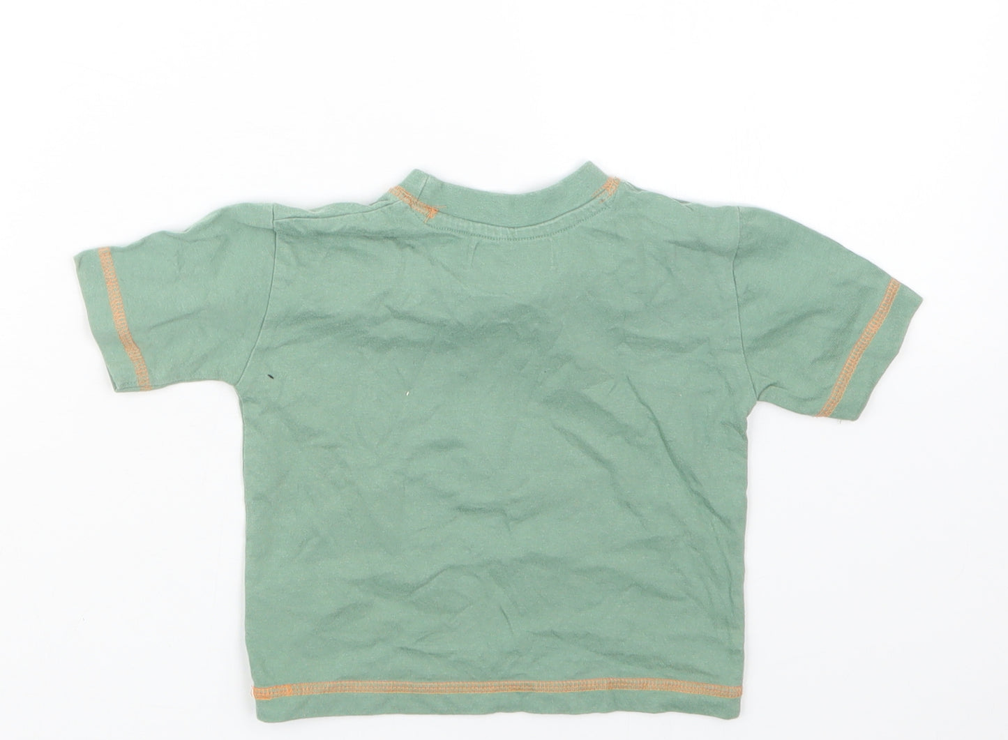 Earlydays Boys Green   Basic T-Shirt Size 12-18 Months