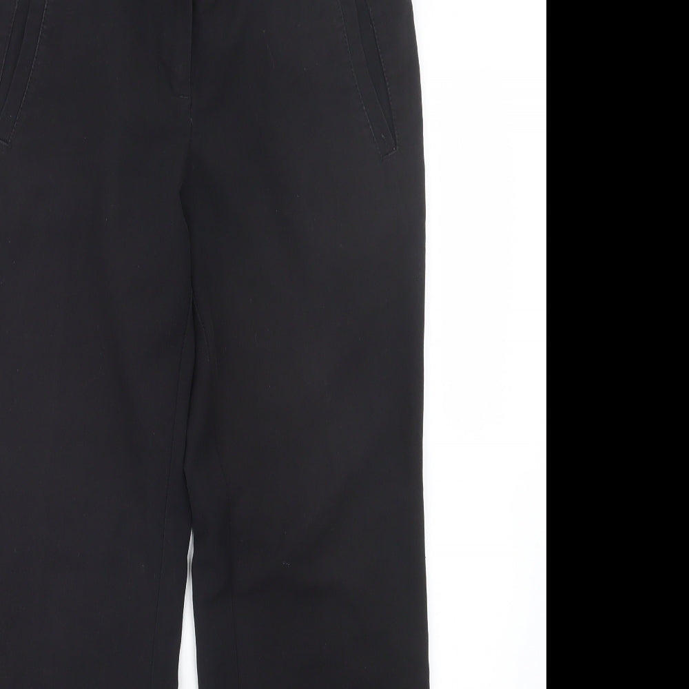 George Womens Black   Trousers  Size 8 L28 in