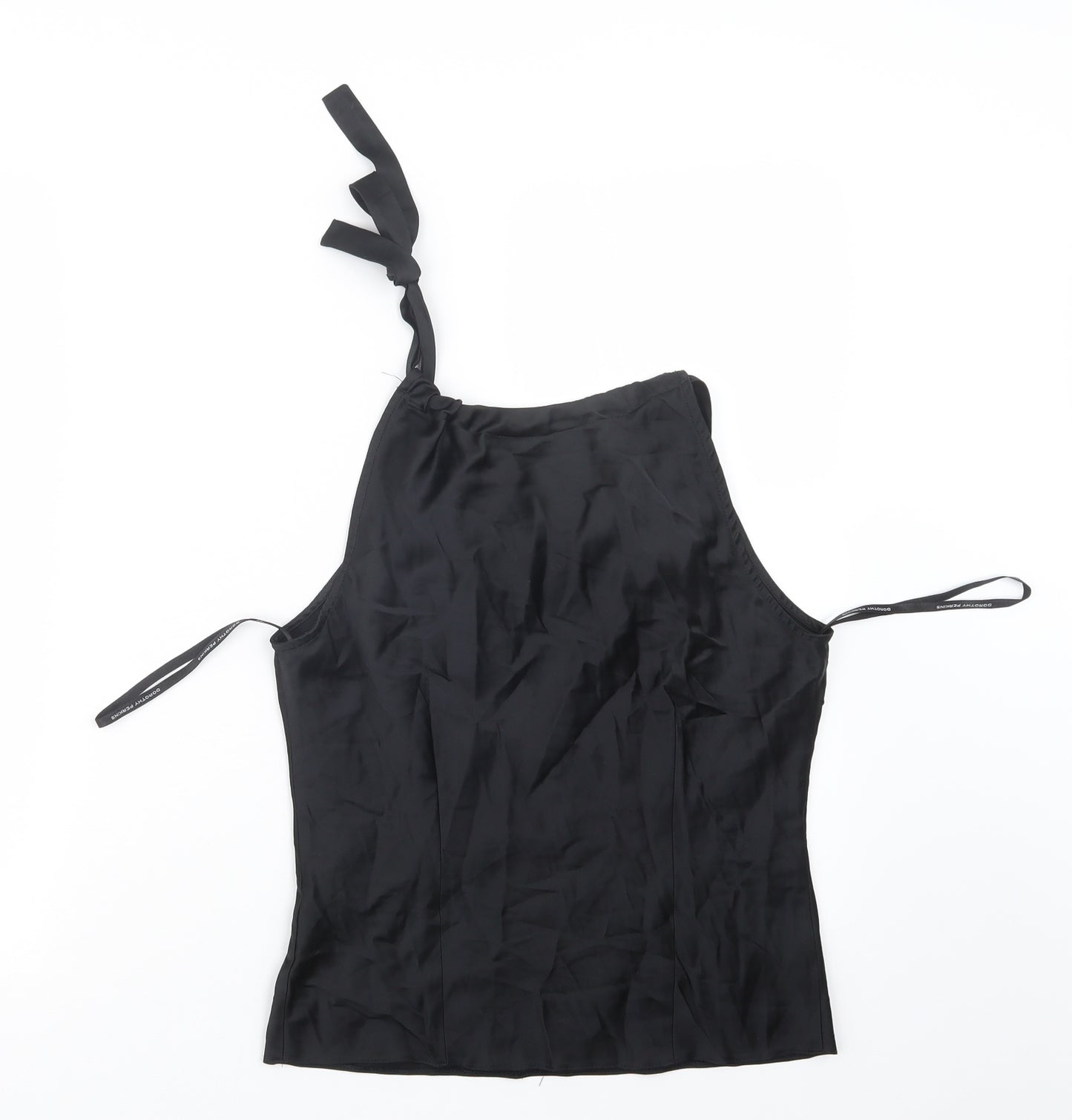 Dorothy Perkins Womens Black   Basic T-Shirt Size 10