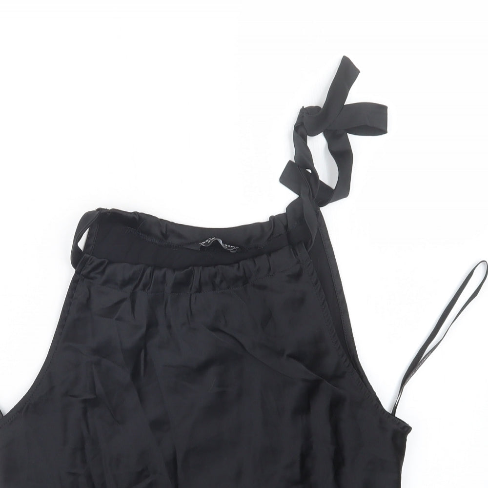Dorothy Perkins Womens Black   Basic T-Shirt Size 10