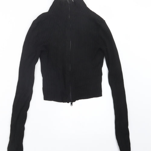 Monki Womens Black   Jacket  Size 2XS