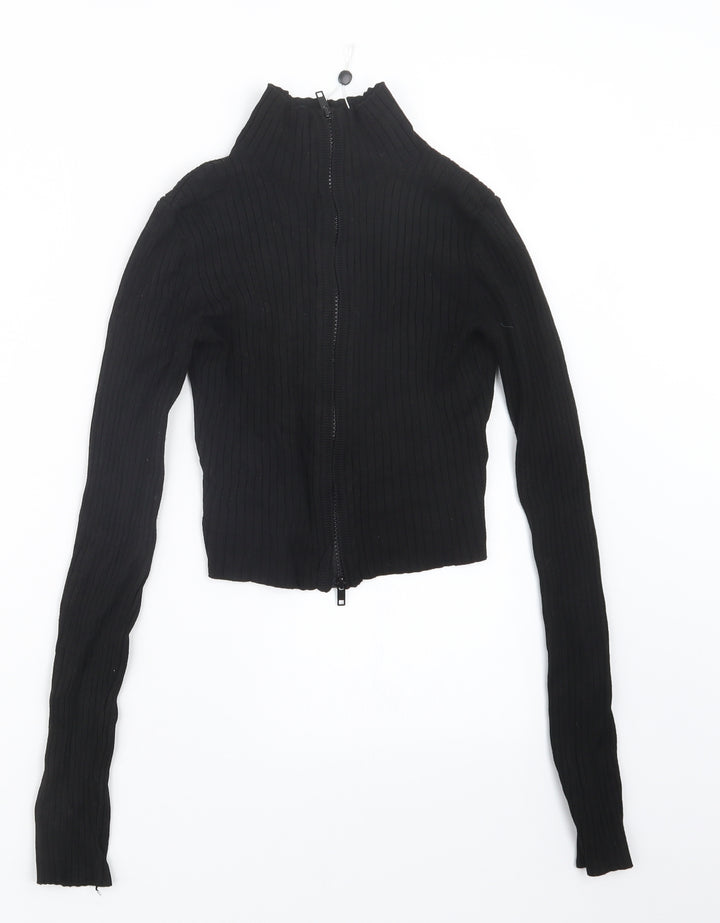 Monki Womens Black   Jacket  Size 2XS
