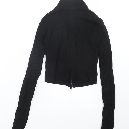 Monki Womens Black   Jacket  Size 2XS