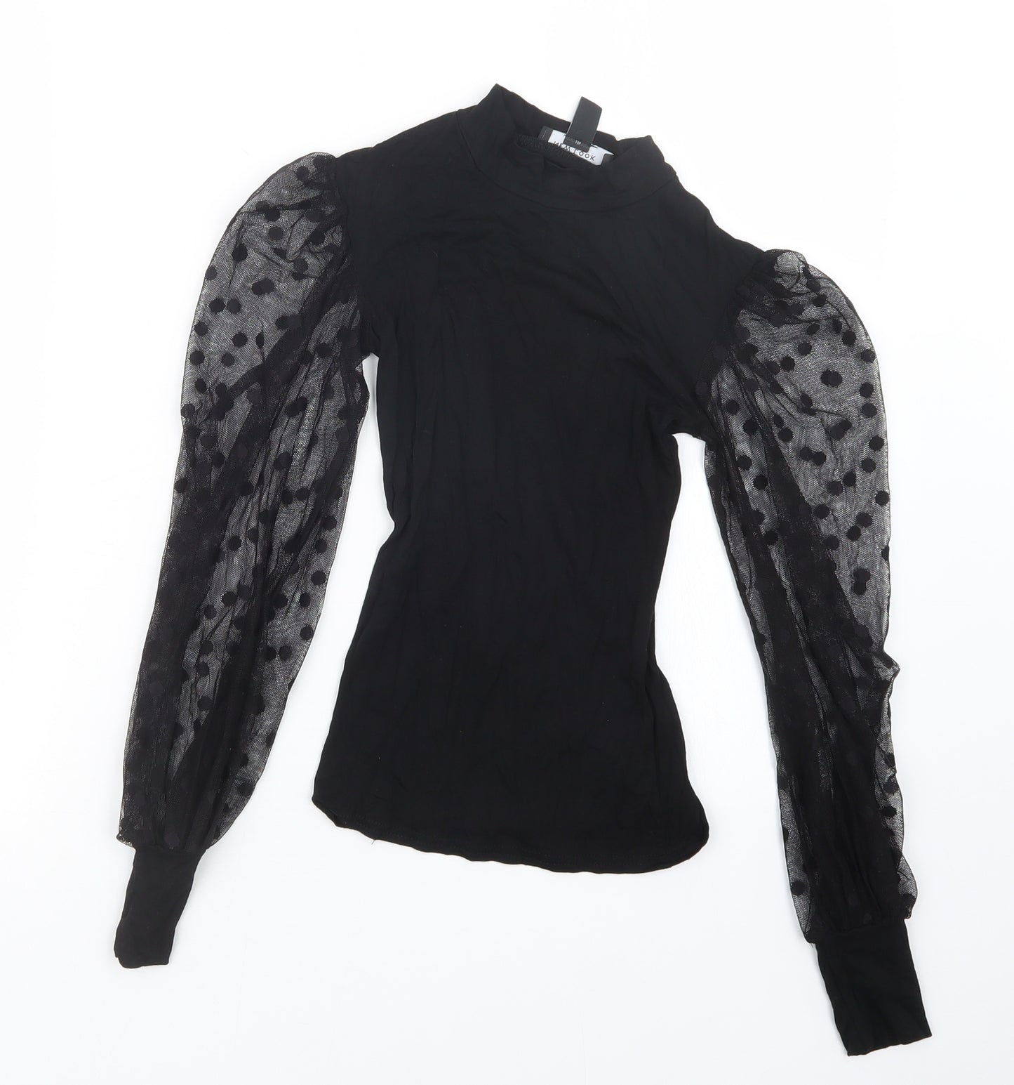 New Look Womens Black   Basic T-Shirt Size 4