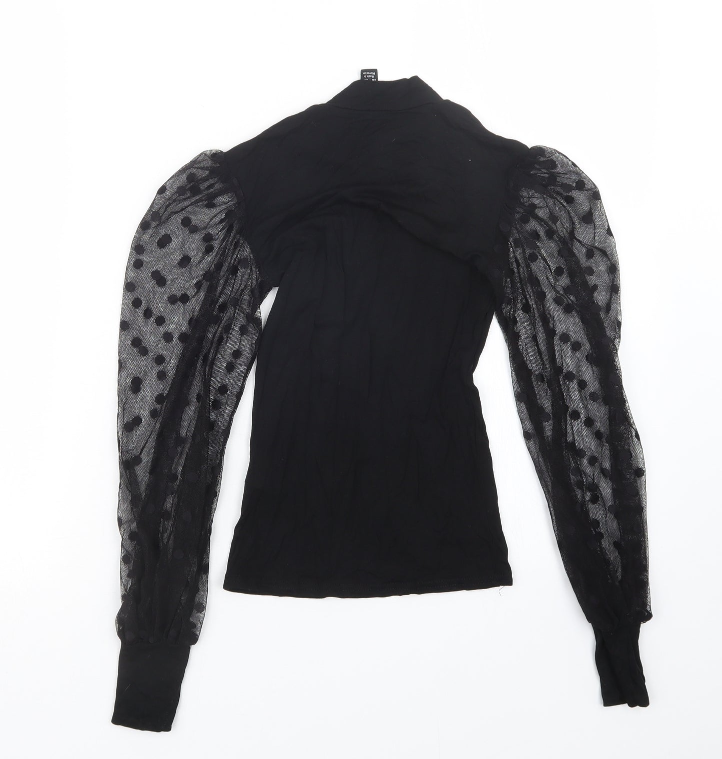 New Look Womens Black   Basic T-Shirt Size 4