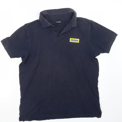Tee-Jays Mens Blue    Polo Size M