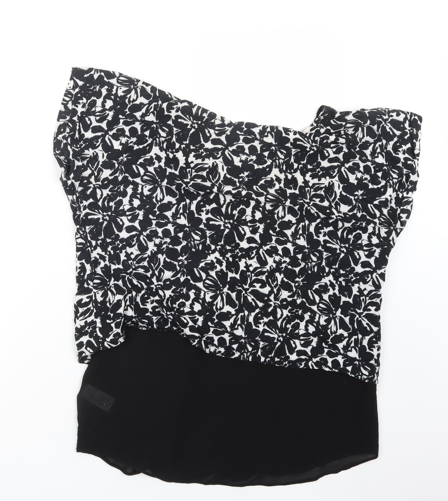 F&F Womens Black   Basic Blouse Size 14