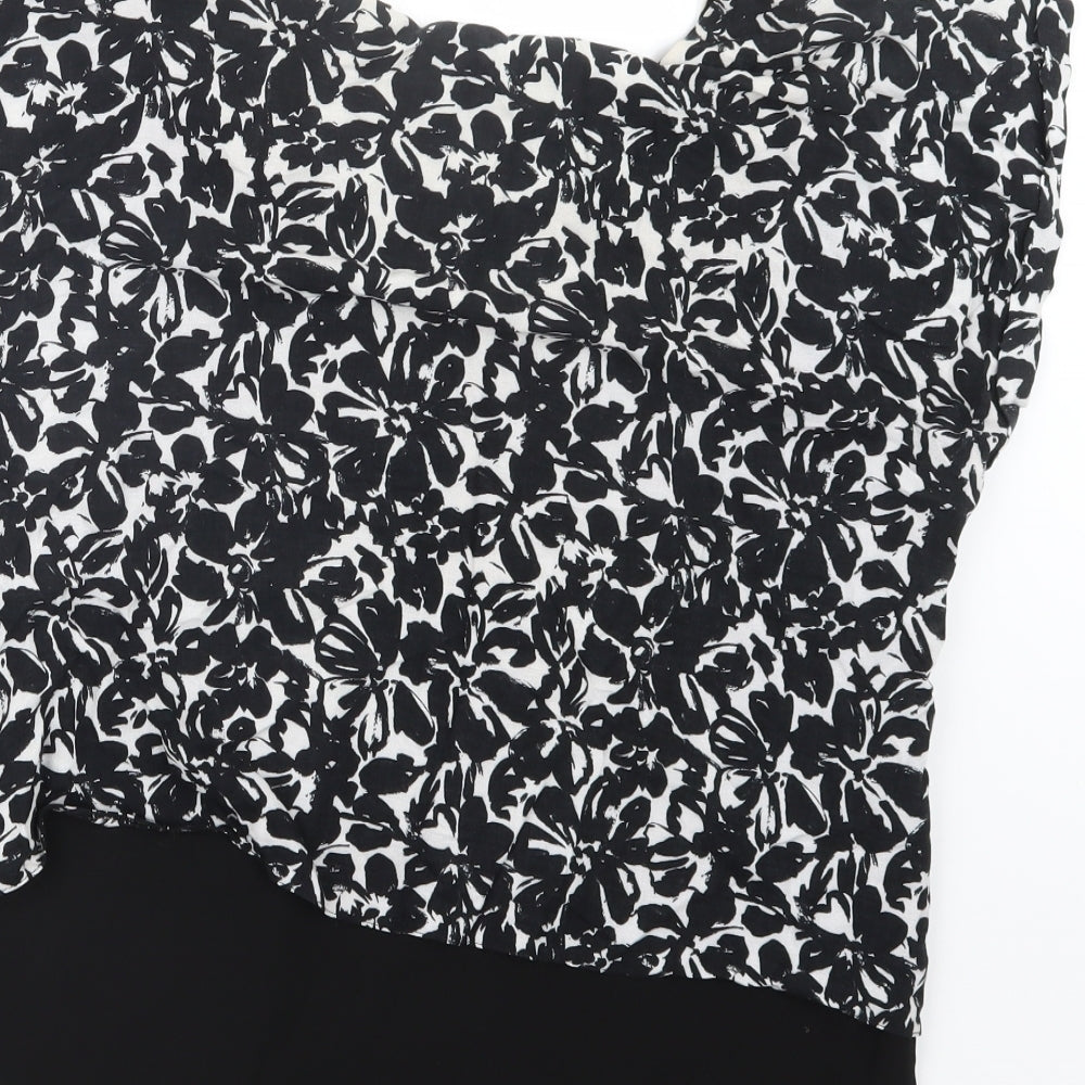 F&F Womens Black   Basic Blouse Size 14