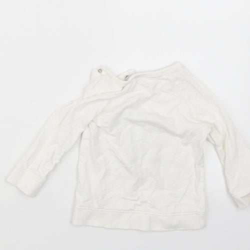 George Boys White   Basic T-Shirt Size 9-12 Months